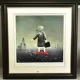 Sunday best by Mackenzie Thorpe, print, sold Nov 2020