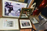 to include a modern copy after John Singer Sargent 'A Dinner Table at by Painting And Prints Etc, Aquatint engraving , two further prints and a mirror, sold Nov 2020