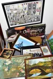 Six Naval themed cartoon prints by Tugg Wilson, print, sold Nov 2020