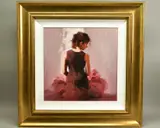 Feeling pink by Mark Spain, oil on canvas, sold Nov 2020