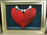 Sweet dreams/high on love by Doug Hyde, oil, sold Nov 2020