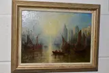 The grand canal, venice by Alfred Pollentine, oil on canvas, offered Nov 2020