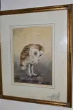 a study of a Barn Owl, signed and dated 1931 bottom right, by Archibald Thorburn, 1931, watercolour on paper, sold Nov 2020