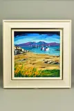 Through the gorse ii by Lynn Rodgie, oil on canvas, sold Oct 2020