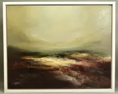 Burnished by Neil Nelson, oil on canvas, sold Oct 2020
