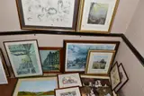 to include A Veal, 'Sailing Boats on a Lake', signed and dated 1976, by Painting And Prints, 1976, watercolour, sold Oct 2020