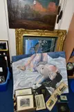 to include an early 20th century sunset over a woodland, unsigned oil on by Painting And Prints Etc, oil, sold Oct 2020