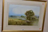 On the river usk by Harry Pennell A.R.C.A., watercolour on paper, sold Oct 2020