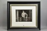 Cool breeze and cigarette by Fabian Perez, ink on paper, sold Oct 2020