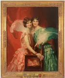 Twins by Frank O. Salisbury, Oil on canvas, sold Dec 2019