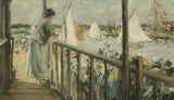 The regatta at Walberswick Signed Oil by Francis Henry Newbery, Oil on board, sold Dec 2019