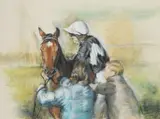 Untitled by Nicholas Tolley, Mixed media on board, offered Dec 2019
