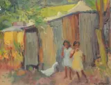 9 x by May Hillhouse, Oil on canvas, sold Dec 2019