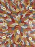 s Corroborie Inscribed with the artist by Clifford Possum Tjapaltjarri Ao, 1990, Acrylic on canvas Painted in, sold Dec 2019