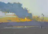 The cloud Signed by Frederick Cuming, Oil on board, sold Dec 2019