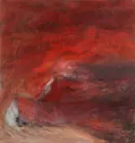 Encroaching Headland Signed and dated 98 Acrylic by Brian Graham, Acrylic on board, sold Dec 2019