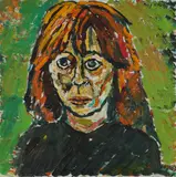 Portrait of the playwright Mary O'Malley by John Bratby, Oil on canvas, offered Dec 2019