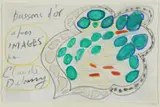 Poissons d'Or apres Images par Claude Debussy by Ceri Richards, Pastel and bodycolour, sold Dec 2019