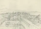 Naples by John Aldridge, pencil, sold Dec 2019