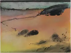 Harvest Signed by Kenneth Draper, Pastel, sold Dec 2019