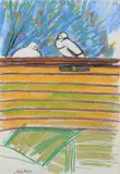 Untitled by John Bratby, Pastel, offered Dec 2019
