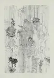 Le marchand de marrons by Henri de Toulouse-Lautrec, Lithograph, sold Dec 2019