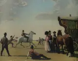 Gypsy Life Signed in by Alfred Munnings, pencil, sold Dec 2019