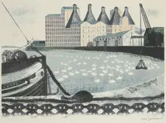 Untitled by David Gentleman, Lithograph, sold Dec 2019