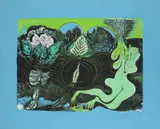 Origin of Species Signed by Ceri Richards, Screenprint in colours, artist's proof, offered Dec 2019