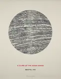 A Climb up the Avon Gorge Signed by Richard Long, screenprint, sold Dec 2019