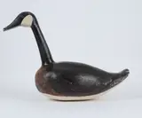 Canada goose Painted wood with glass bead eyes 46 by Guy Taplin, sculpture, sold Dec 2019