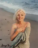 Marilyn at Santa Monica Beach 1962 A pair by George Barris, photograph, sold Dec 2019