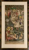 Love Rules His Kingdom Without a Sword by Louis Davis, print on paper, offered Nov 2019