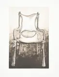Knot Chair by John Makepeace, etching, sold Nov 2019