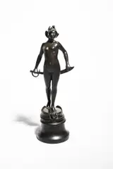 Salome a patinated bronze on polished slate waisted by Edgar Bertram Mackennal Kcvo Raa, bronze, sold Oct 2019