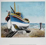 The Lifeboat a modern giclee digital print from the original 1938 by Eric Ravilious, giclee, sold Oct 2019