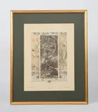 Primavera by George Sturm, lithograph, offered Oct 2019