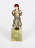 The First Jewellery a cold painted bronze and ivory figure by Ferdinand Preiss, bronze and ivory, offered Oct 2019