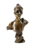 Galatee by Emmanuel Villanis, bronze, offered Oct 2019