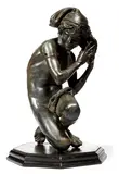 A 19th century bronze chef-model of a Neapolitan fisher by Jean-Baptiste Carpeaux, bronze, sold Oct 2019