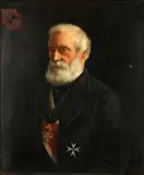 Portrait of a Maltese gentleman by James Allanson Cull, oil on canvas, sold Nov 2014