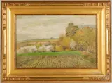 landscape by Albert Babb Insley, oil on canvas, sold Jul 2022