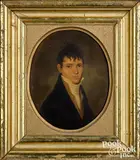 portrait of a gentleman by Jacob Eichholtz, oil on board, sold Apr 2022