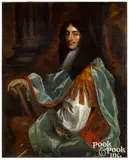 portrait of King Charles II by Peter Lely, oil on canvas, sold Apr 2022