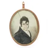 ATTRIBUTED MINIATURE PORTRAIT OF CHARLES HENRY SMITH (VIRGINIA, 1770-1841) by Lawrence Sully, watercolor, sold Sep 2023