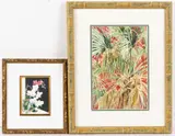 STILL-LIFE PAINTING by Jane Jackson, watercolor on paper, sold Aug 2023