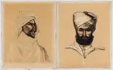 ATTRIBUTED, ORIGINAL ILLUSTRATIONS, LOT OF TWO by Thomas Speiden Culverwell, charcoal/pastel on paper, sold Aug 2023