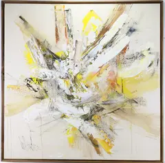 Untitled by Gino Hollander, Oil on canvas, sold Sep 2025