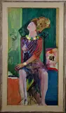 Witness by Walter Newton Reinsel, Mixed media, sold Sep 2025