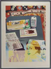 Visible Difference by Howard Earl Kanovitz, Lithograph, sold Sep 2025